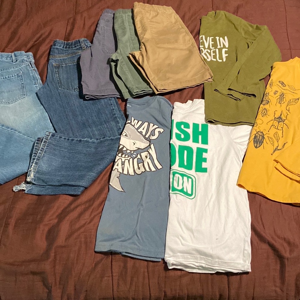Boys Lot.  Shirts and Short in EUC!  Jeans GUC!